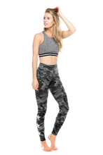 Load image into Gallery viewer, STAR ANKLE - TONAL CAMO/SILVER STAR