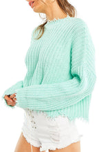 Load image into Gallery viewer, Palmetto Sweater | Aqua Diver