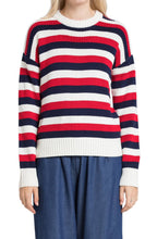 Load image into Gallery viewer, STRIPE SWEATER TOP