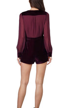 Load image into Gallery viewer, Francine Velvet Romper