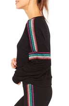 Load image into Gallery viewer, Metallic Elastic Crewneck