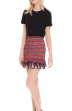 Load image into Gallery viewer, SMOCKED RUFFLE SKIRT