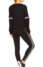 Load image into Gallery viewer, Metallic Elastic Tall Band Leggings