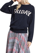 Load image into Gallery viewer, WEEKDAY MOTIF SWEAT SHIRT