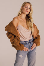 Load image into Gallery viewer, Faux Shearling Moto Jacket