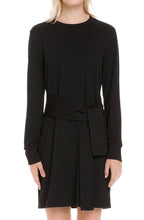 Load image into Gallery viewer, WAIST TIE KNIT DRESS