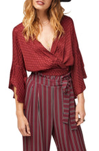 Load image into Gallery viewer, Rene Ruffle Bell Sleeve Top