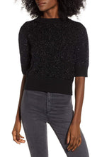 Load image into Gallery viewer, CH455T- SPARKLY CROP SWEATER