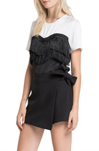 Load image into Gallery viewer, IH205T- FRINGE DETAIL TOP