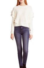 Load image into Gallery viewer, Cabin Fever Ruffle Sweater