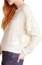 Load image into Gallery viewer, Cabin Fever Ruffle Sweater