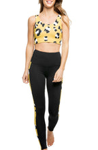 Load image into Gallery viewer, SMITH ANKLE- BLK/MUSTARD CHEETAH