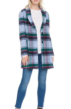 Load image into Gallery viewer, Women Plaid Coat