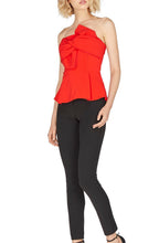 Load image into Gallery viewer, Rozina Woven Strapless Bow Top