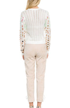 Load image into Gallery viewer, CH344T- SEQUIN EMBELLISHED SWEATER