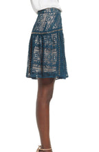 Load image into Gallery viewer, CH379K- LACE FIT AND FLARE SKIRT