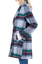 Load image into Gallery viewer, Women Plaid Coat