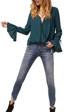 Load image into Gallery viewer, Delilah Flutter Sleeve Blouse
