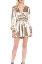 Load image into Gallery viewer, CH853D- SATIN ROMPER