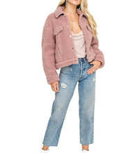 Load image into Gallery viewer, Faux Shearling Trucker Jacket