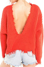 Load image into Gallery viewer, Palmetto Sweater | Red Flare