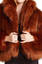 Load image into Gallery viewer, Penny Lane Faux Fur Jacket