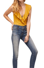 Load image into Gallery viewer, Tenley Ruffle Surplice Bodysuit