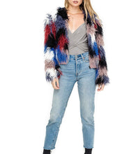 Load image into Gallery viewer, Shaggy Faux Fur Jacket