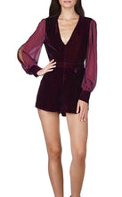 Load image into Gallery viewer, Francine Velvet Romper