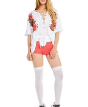 Load image into Gallery viewer, Lovely Roses Maxwell Tee | Clean White