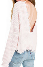 Load image into Gallery viewer, Palmetto Sweater | Seashell Pink