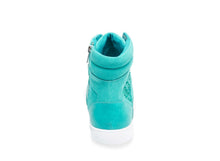 Load image into Gallery viewer, IRON TURQUOISE SUEDE
