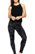 Load image into Gallery viewer, ELLE TANK TOP- BLACK RIB