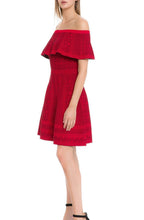 Load image into Gallery viewer, CH639D-  OFF THE SHOULDER KNIT DRESS