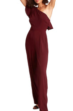 Load image into Gallery viewer, L.A. Woman One Shoulder Jumpsuit