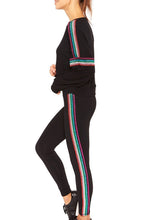 Load image into Gallery viewer, Metallic Elastic Tall Band Leggings