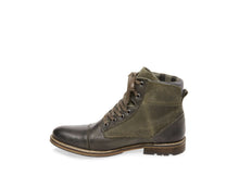 Load image into Gallery viewer, BUTTON OLIVE LEATHER
