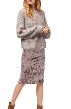 Load image into Gallery viewer, Hadley Velvet Pencil Skirt