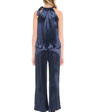 Load image into Gallery viewer, CH372T-SATIN HALTER TOP