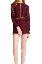 Load image into Gallery viewer, Better Lace It Balloon Sleeve Romper