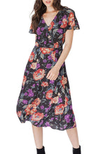 Load image into Gallery viewer, Blair Floral Flutter Sleeve Dress