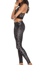 Load image into Gallery viewer, Steel Stars Tall Band Leggings