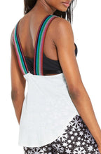Load image into Gallery viewer, Misty White Metallic Tank