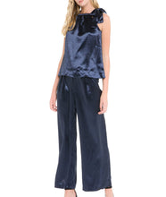 Load image into Gallery viewer, CH372T-SATIN HALTER TOP