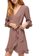 Load image into Gallery viewer, Adrian Printed Wrap Dress
