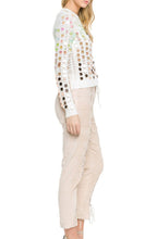 Load image into Gallery viewer, CH344T- SEQUIN EMBELLISHED SWEATER
