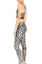 Load image into Gallery viewer, Snow Leopard Tall Band Leggings