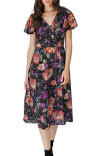 Load image into Gallery viewer, Blair Floral Flutter Sleeve Dress