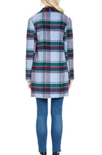 Load image into Gallery viewer, Women Plaid Coat