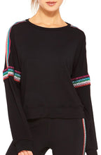 Load image into Gallery viewer, Metallic Elastic Crewneck